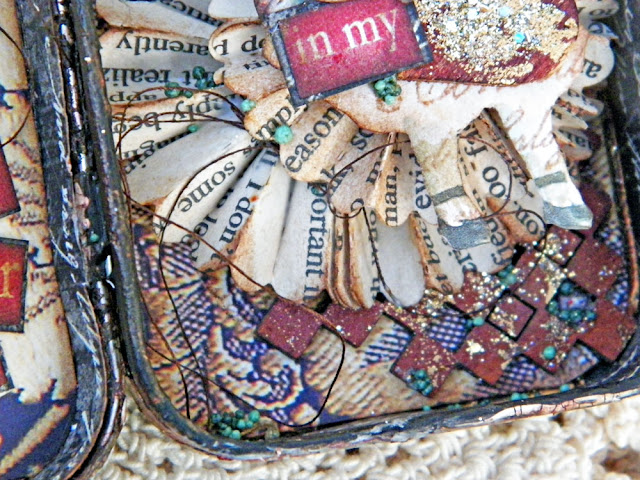 Altered Altoid Tin by Lisa Novogrodski for the Scraps of Darkness Online Store