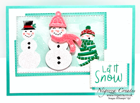 Nigezza Creates with Stampin' Up! Let It Snow DSP stretch your stash One Sheet Wonder