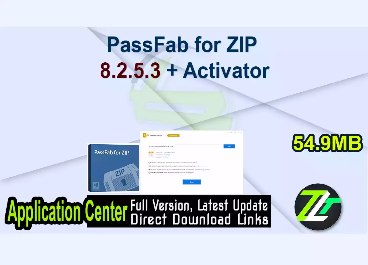 PassFab for ZIP 8.2.5.3 + Activator