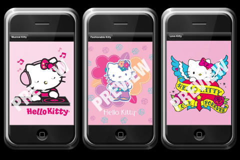 hello kitty pc wallpaper. Hello Kitty iPhone wallpapers for your phone!