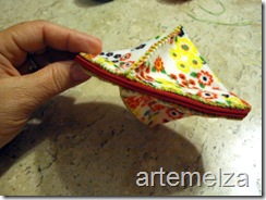 artemelza - bolsinha 4 pontas -36 artemelza - bolsinha 4 pontas -36