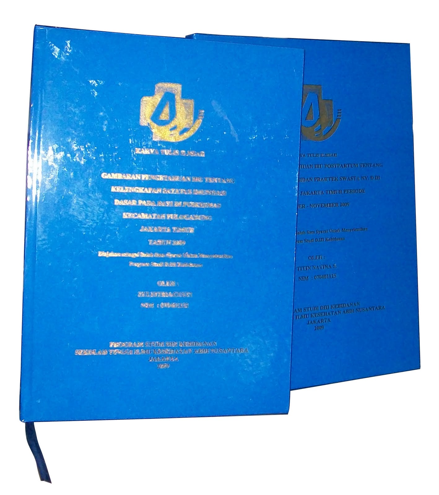 Penjilidan - Printing  Examples Print Results Book Cover 