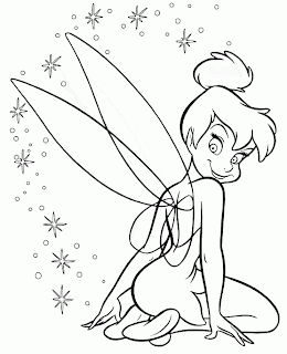 Dibujos de Tinkerbell para Pintar, parte 2