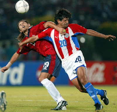 Chile y Paraguay en Clasificatorias a Alemania 2006, 18 de noviembre de 2003