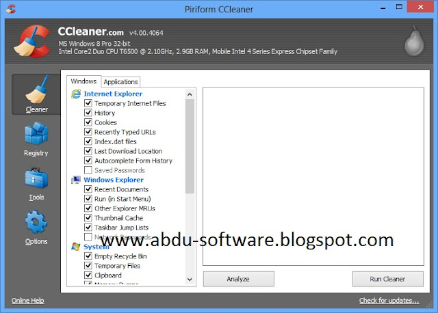 CCleaner 4.00.4064