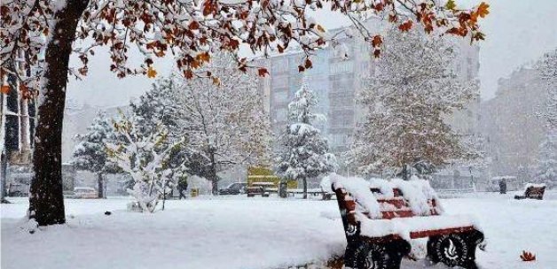 Konya’da 20 santimetre kar uyarısı