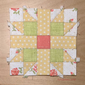 The Farmer's Wife Sampler Quilt (20's)   Block 14 Butterfly at the Crossroads