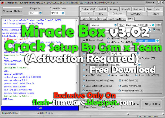 Miracle Box 3.02 Crack Setup By Gsm x Team (Activation Required) Free Download