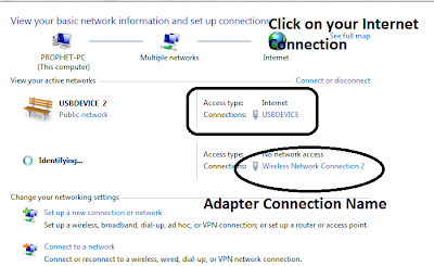 create hotspot in windows 8 and 7