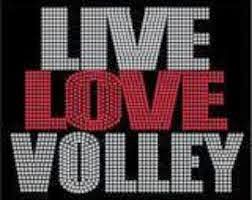 Volleyball Rhinestone tee shirt