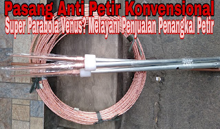 Jual paket penangkal petir Cikarang pusat & Pasang Anti Petir Cikarang Selatan, Bekasi