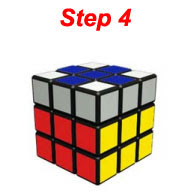 Rubiks Cube Solve Step 4