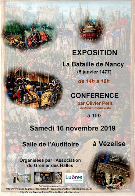 VEZELISE (54) - Exposition-Conférence "La Bataille de Nancy" (16 novembre 2019)