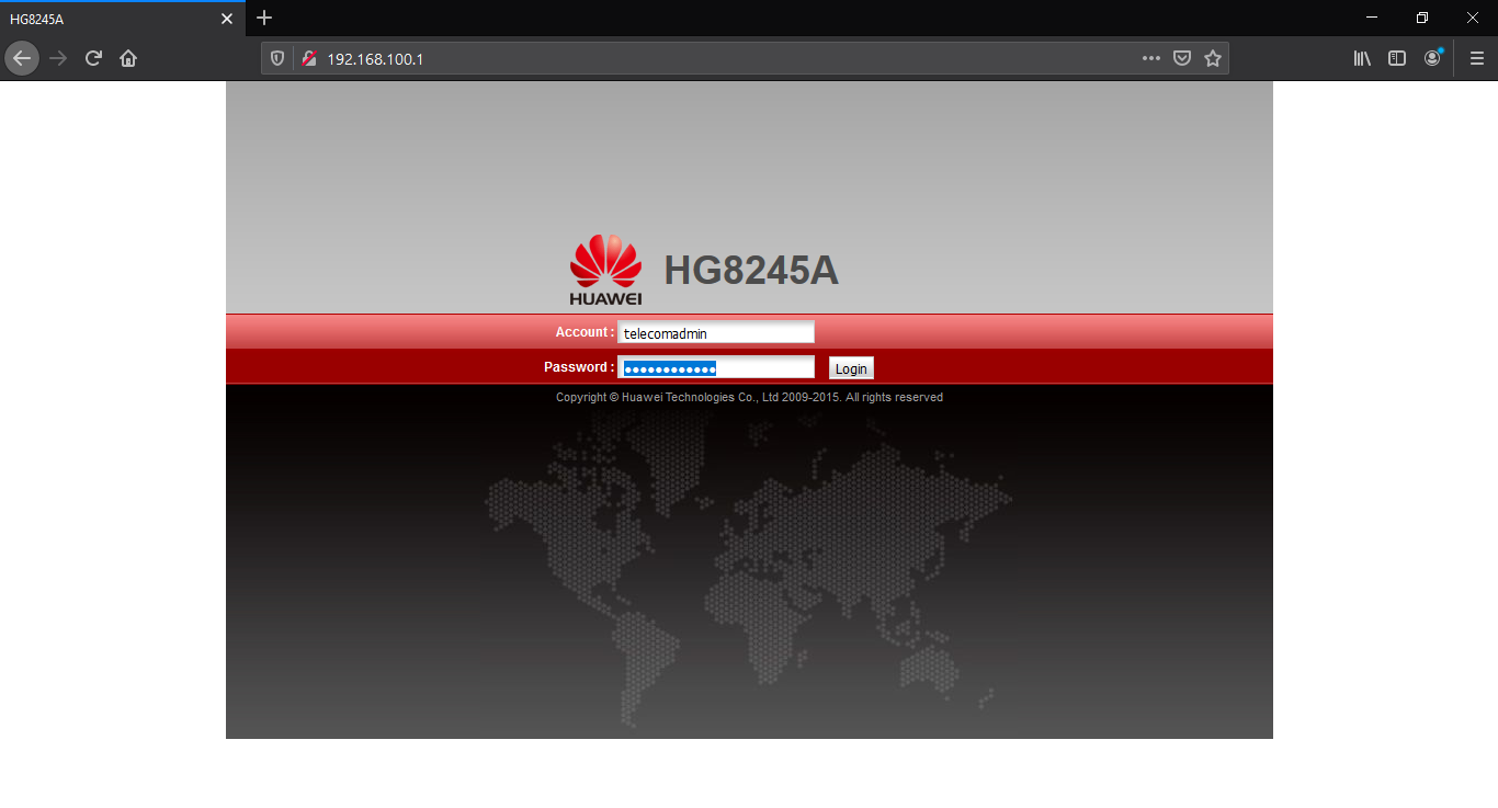 User Admin Zte Indihome - Password Login Admin Huawei Gpon ...