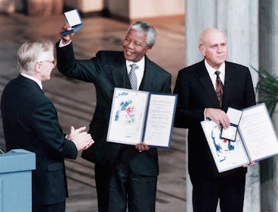 nelson mandela nobel peace prize