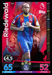 Match Attax 2018-2019 Crystal Palace Premier League