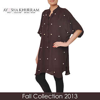 Latest Fall Collection, Winter 2013,  Ayesha Khurram,casual wear 