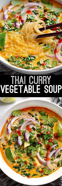 THAI CURRY VEGETABLE SOUP