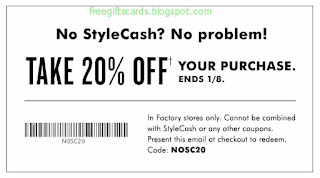 Free Printable Banana Republic Coupons