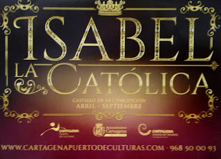 Info de la exposición de Isabel la Catolina, vestuario de la serie. Se podrá visitar hasta septiembre 2019.