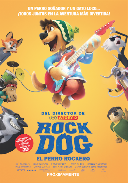 Cine: "Rock Dog" | Estreno 2 de Marzo