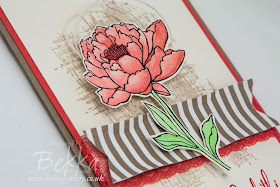 How To Colour On Stampin' Up! Shimmery Card - A Video Tutorial using You've Got This from Stampin' Up!