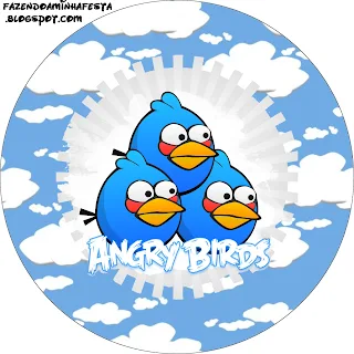 Angry Birds Free Printable Toppers.