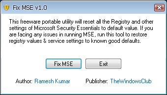 fix MSE