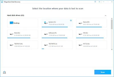 Magoshare Data Recovery for Windows v.2.0 lifetime license DLXSZ-KJ6H7-RFV5Y-VYME7-QTV36