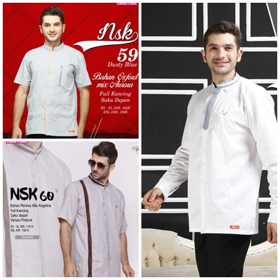  KOLEKSI BAJU KOKO PRIA NIBRAS NSK 59 60 61