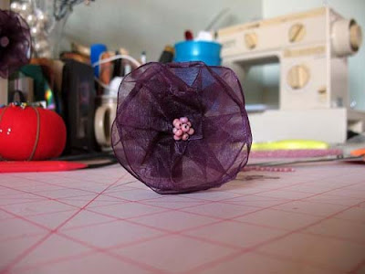 Miss Beagle's DIY Ribbon Flower Tutorial :  wedding flowers diy 14