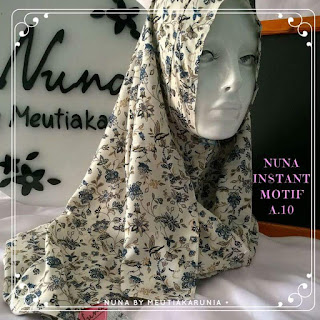 hijab nuna instan motif A.10