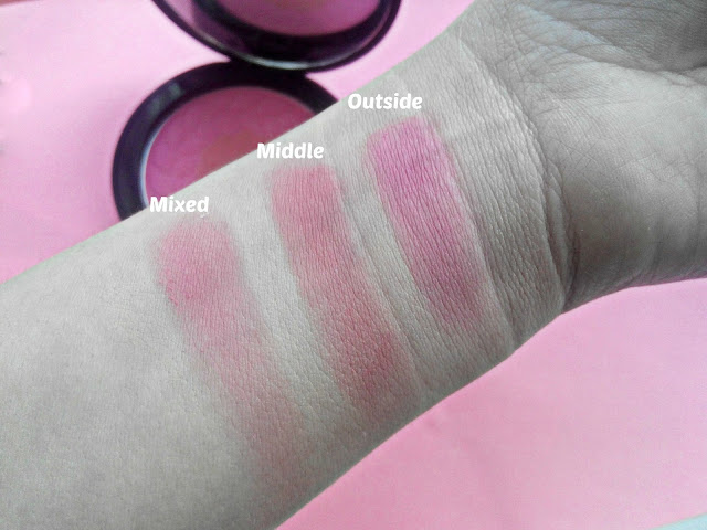 BPS MiXiu Modified Dual Shimmer Blush Swatches