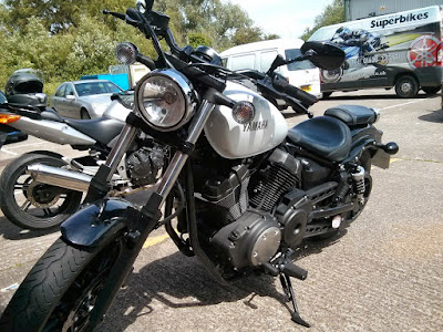 Yamaha Star XV950 Bolt parking area picture