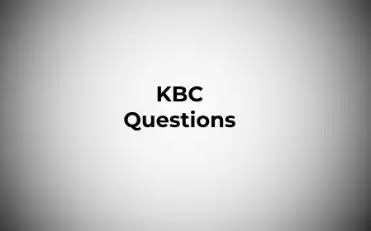 KBC Questions - Kaun Banega Crorepati questions in hindi