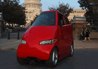 Simple Electric car Tango T600 design 