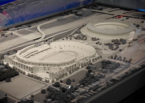 Olympic Stadium model | Atlanta History Center | Photo: Travis Swann Taylor