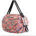 Mara's Dream Foldable Shopping Bag Floral Print Large Capacity Handbag Travel Bag For Unisex Portable Large Portable Grocery Bag