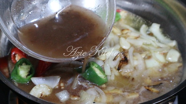 Ikan Kerisi Masak Asam Lauk Wanita Dalam Pantang - Azie 