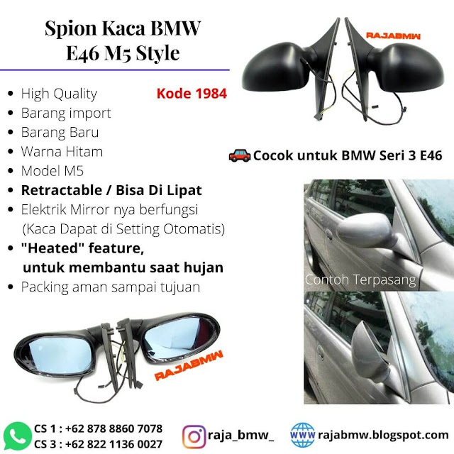 Kaca Spion BMW E46