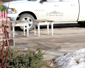 Pallet Topped Coffee Table, Bliss-Ranch.com