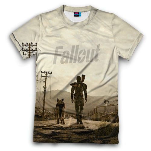 Мужская Футболка Fallout – Купить в 1 Клик!