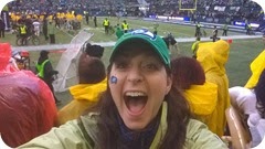 Lisa Harper ---They WON at the NFC Championship game  (18 Jan 2015)