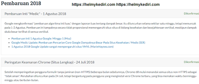 pembaharuan algoritma google