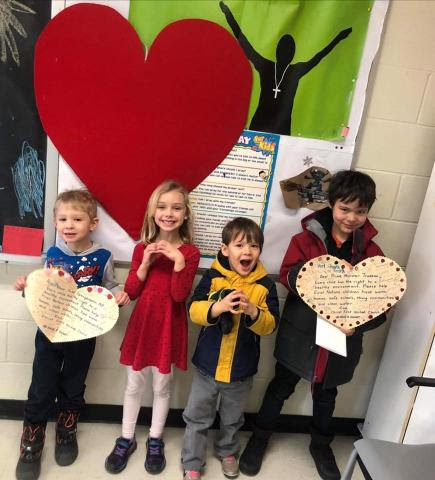 Children on Have a Heart Day 2020