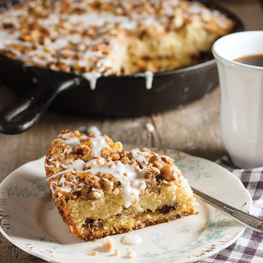 The cake has so much flavour and the texture is just perfect. Rum Raisin Coffee Cake Taste Of The South