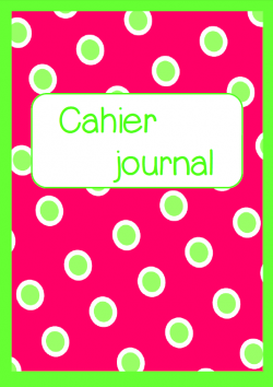 A L Encre Violette Pages De Garde Cahier Journal