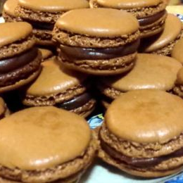 Macaron de Chocolate