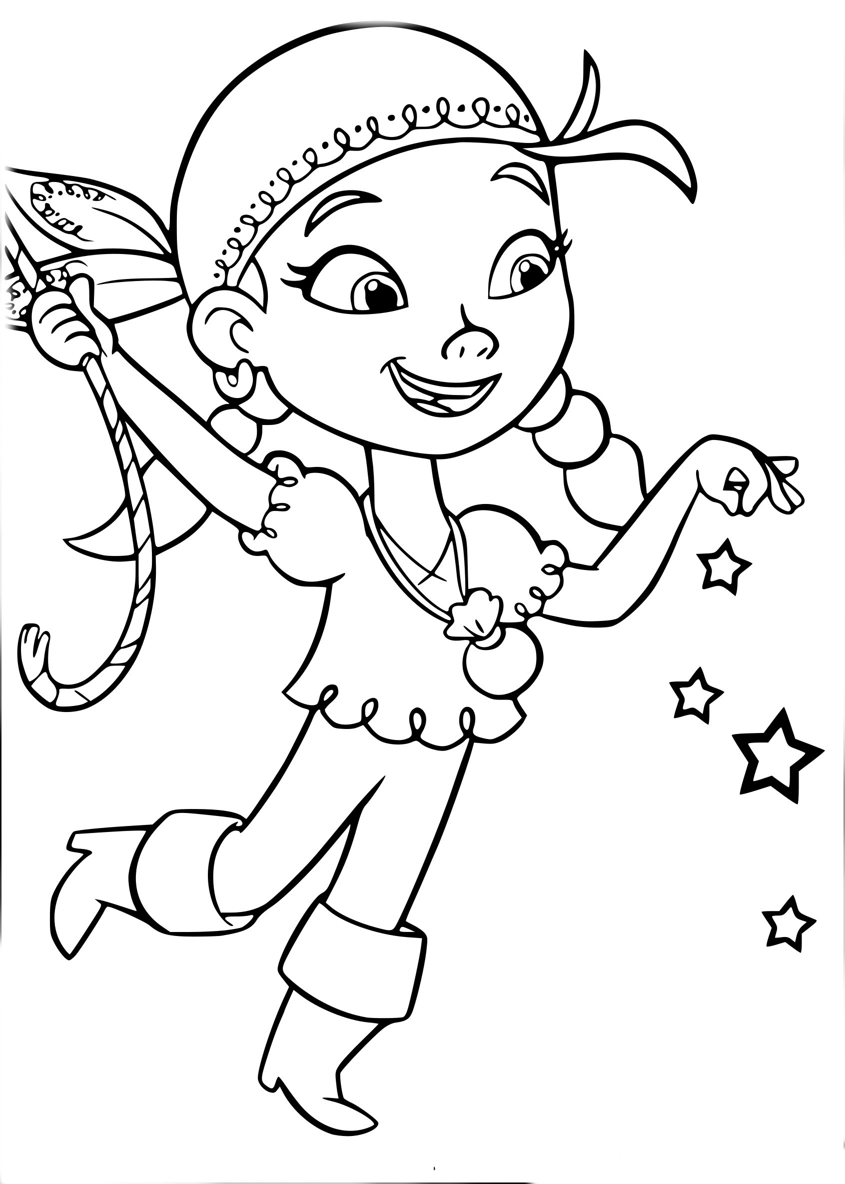 Coloriage a imprim2 gratuit fille. Coloriage Pirate Fille A Imprimer