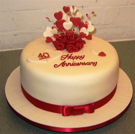 5th Wedding Anniversary Cake Images